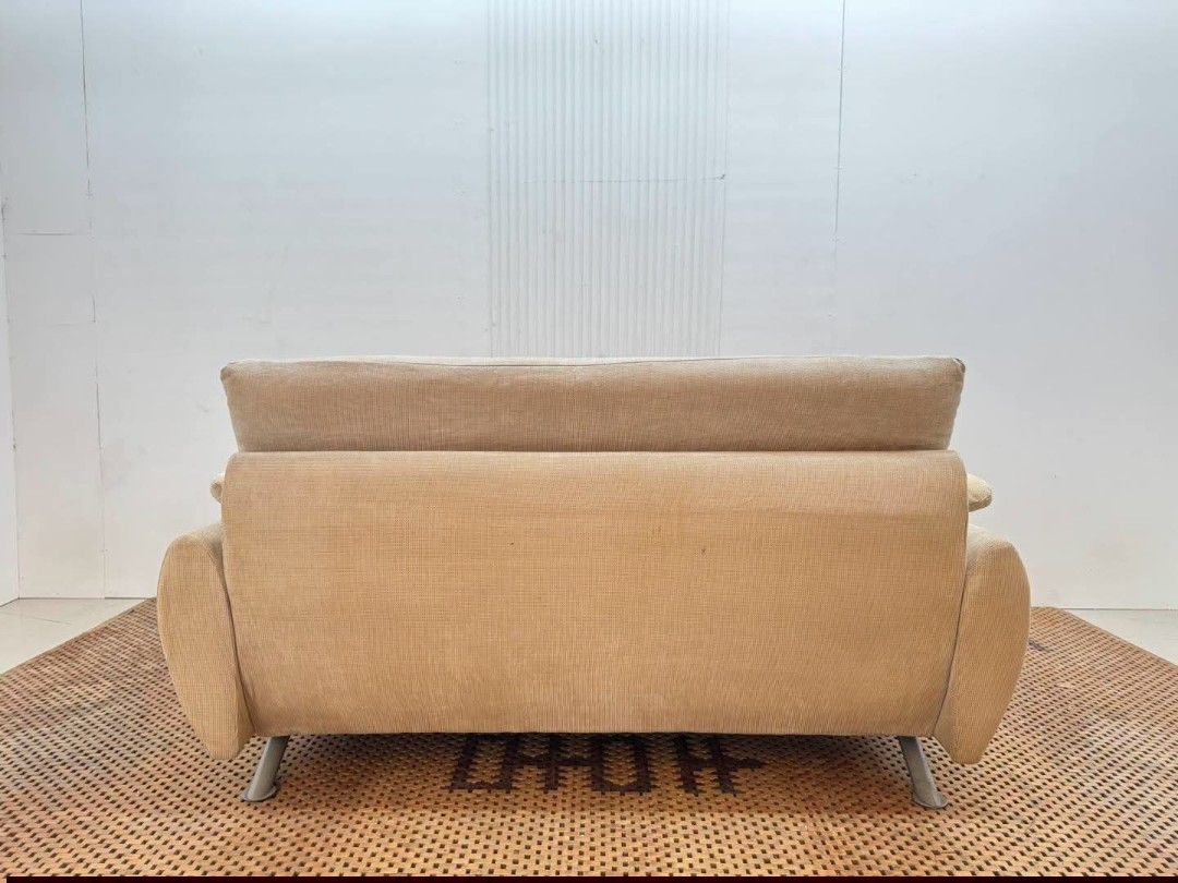 Sofa (Category: Sofas) located in Meycauayan. Submitted by marygracecasimiro (Listing ID 1464972246, Image 3). Description: Compact 2-Seater Fabric Sofa Price: 11,500 L58 x W32.5 x H32/15 In good condition💚.