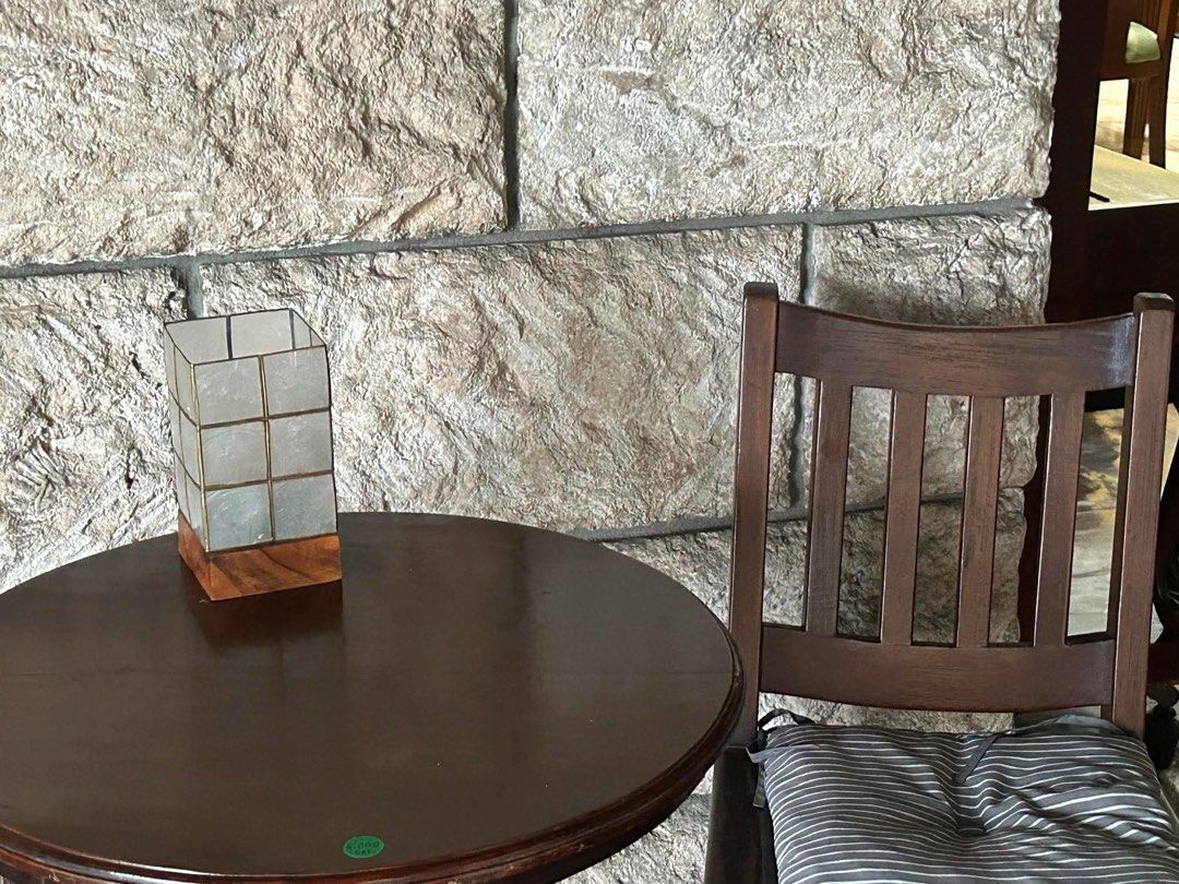 Solid Narra 2 Chair 1 Coffee Table Set (Category: Other Home Furniture) located in Manila. Submitted by bea1408 (Listing ID 1465063395, Image 2). Description: - negotiable - sold as set only - solid narra wood RFS: change of furniture .