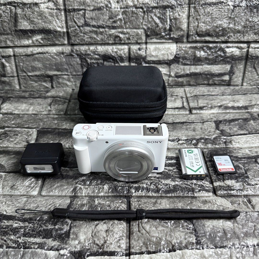 Sony ZV-1 | Compact Digital Camera (Category: Cameras) located in Caloocan City. Submitted by oltekgadgets (Listing ID 1465167909, Image 1). Description: Sony ZV-1 | Compact Digital Camera Key Features: *20.1MP 1” Exmor RS BSI CMOS Sensor *ZEISS 24-70mm-Equiv. f/1.8-2.8 Lens *UHD 4K30p Video w/ HLG & S-Log3/2 Gammas *3.0” Side Flip-Out Touchscreen LCD *Real-Time Tracking & Eye AF *Background Defocus & Face Priority AE *BIONZ X Image Processor & F