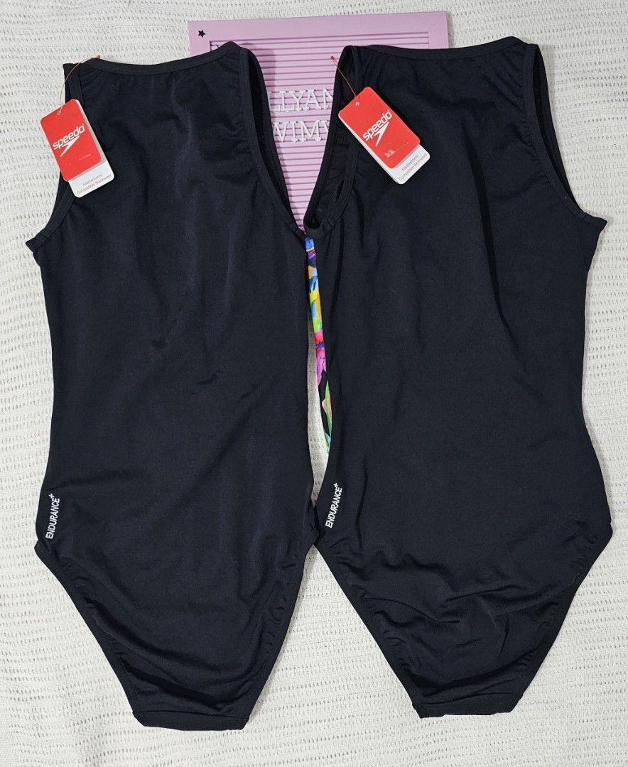 Speedo Panel Hydrasuit Endurance+ (Category: Bikinis & Swimsuits) located in Bacoor. Submitted by taysversion (Listing ID 1465002471, Image 2). Description: - Brand new with original tags attached -Size GB 32/Small - Front zip closure - With built-in pockets for bra padding.