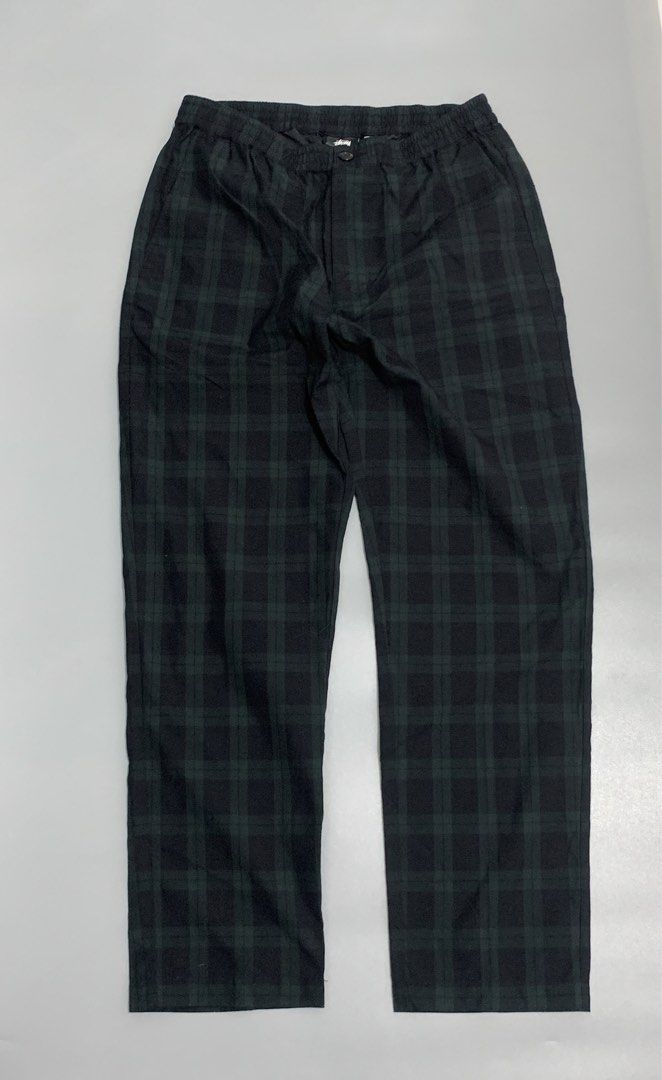 Stussy Blackwatch Plaid Pants (Category: Chinos) located in Mexico. Submitted by bugskiethrift (Listing ID 1465055338, Image 1). Description: size: medium 30-32 excellent condition authentic complete tags bump a message for more info .
