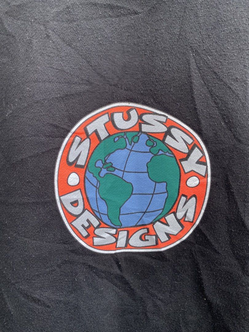 STUSSY GLOBAL CREWNECK (Category: Activewear) located in Cavite. Submitted by thrift_sum_mo (Listing ID 1465057105, Image 2). Description: .