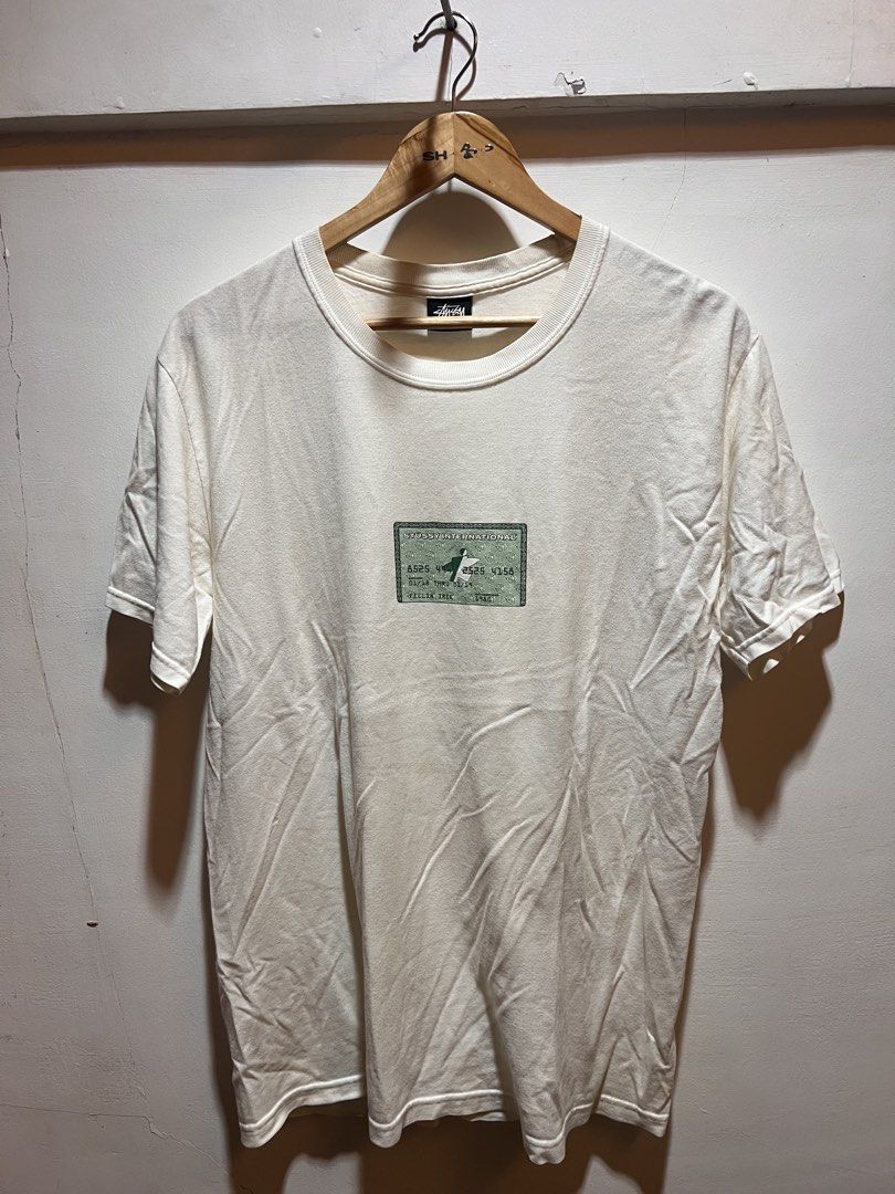 Stussy international dollar logo (Category: Tshirts & Polo Shirts ) located in San Juan, La Union. Submitted by jeggystyle (Listing ID 1465135365, Image 1). Description: Medium fits large.