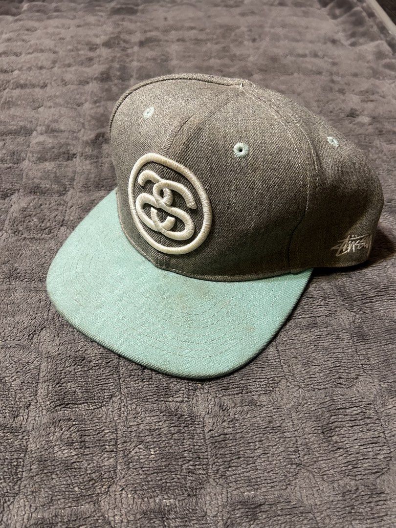 STUSSY S LINK SNAP BACK (Category: Caps & Hats) located in Dasmarinas. Submitted by thrifteverywhere (Listing ID 1465043891, Image 2). Description: STUSSY S LINK SNAPBACK Good condition Issue missing top button.