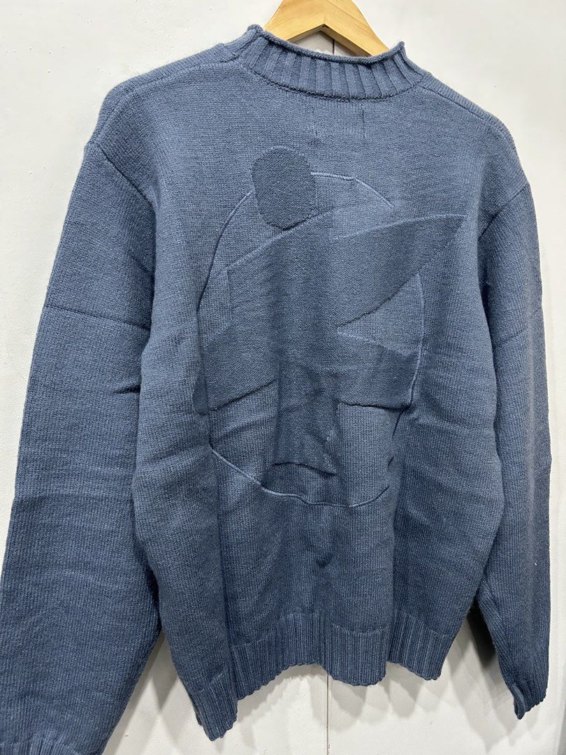 Stussy Surfamn Knitted Sweater Size XL (Category: Coats, Jackets and Outerwear) located in Pasig City. Submitted by canadastufftoph (Listing ID 1465016919, Image 1). Description: Stussy Surfman XL on tag Authentic Brandnew with tags No issue at all 5,000.