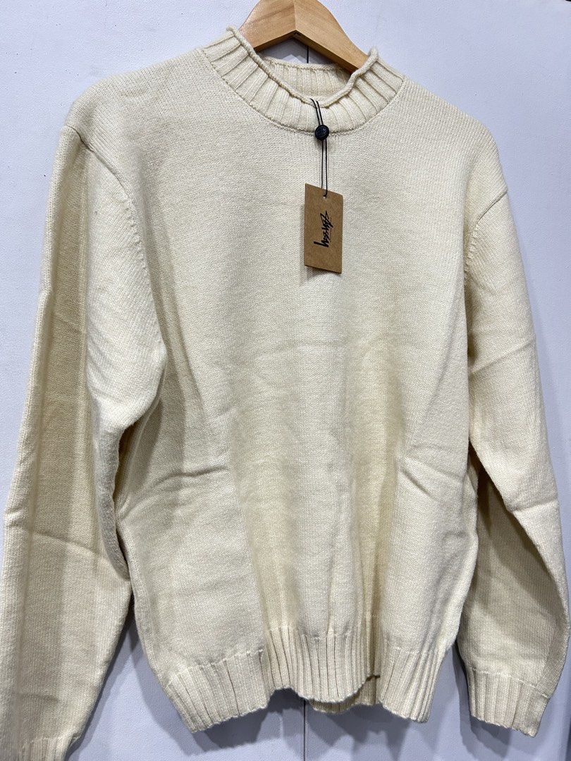 Stussy Surfman Knitted Sweater (Category: Coats, Jackets and Outerwear) located in Pasig City. Submitted by canadastufftoph (Listing ID 1465019945, Image 2). Description: Stussy Surfman Large on tag Authentic Brandnew with tags No issue at all 5,000.