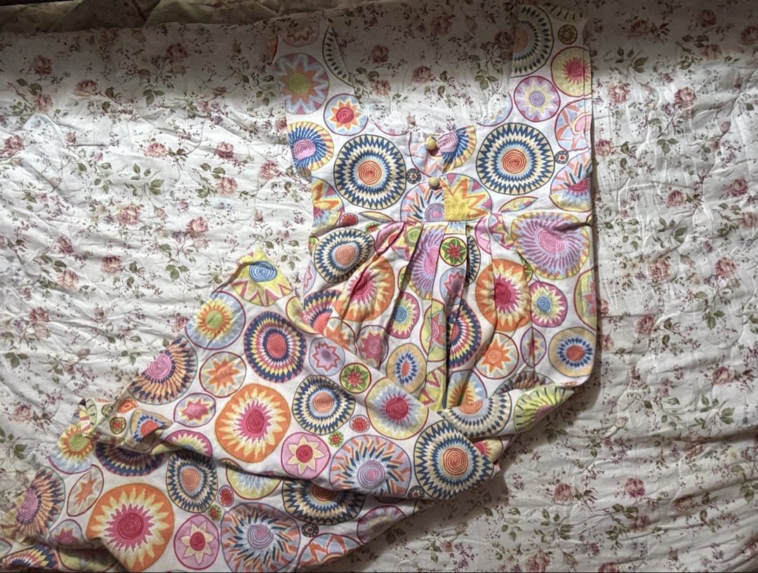 Summer Print Sundress (Category: Dresses) located in Muntinlupa City. Submitted by herellas0504 (Listing ID 1465115177, Image 1). Description: Summer Print Sundress Mine: 150 | Lock: 200 ———————————— size: med-XL (large-xl best fit) no issue, cutiee sm!.