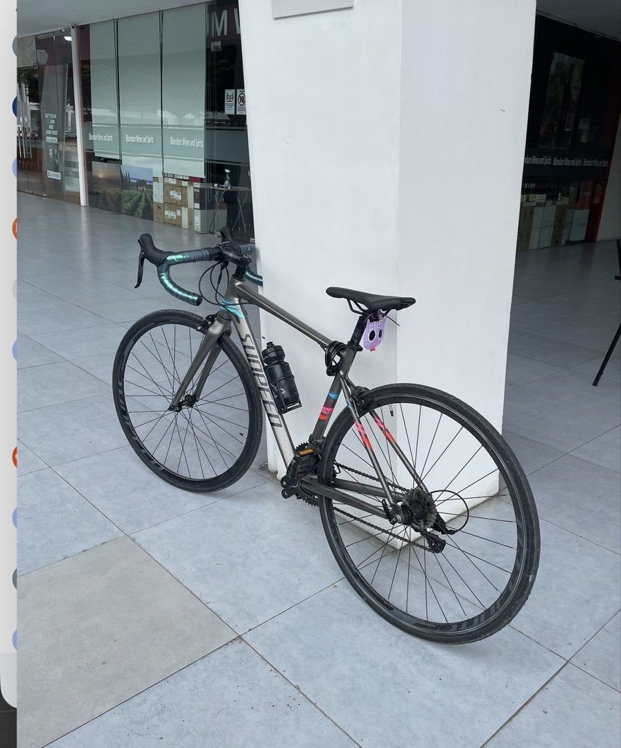 Sunpeed Triton (Grey) (Category: Bicycles) located in Cebu City. Submitted by monicaalcudia (Listing ID 1465028316, Image 1). Description: Price: 12k negotiable Condition: All stock parts from 2021, few scratches Size: 44 (user is 5’1) Freebies: bell, top tube bag, bike light, bottle cage Meetup or delivery: can bring bike to you within cebu city RFS: No time to bike SUNPEED TRITON 700C (GREY) FRAMESET FRAME: SUNPEED TRITON Aluminium Frame 700C F