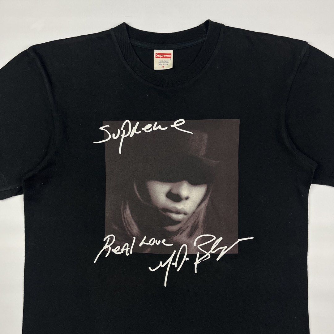 Supreme Mary J. Blige Tee (Category: Tshirts & Polo Shirts ) located in Puerto Princesa. Submitted by paradise5300 (Listing ID 1465111315, Image 3). Description: Supreme Mary J. Blige Tee Tagged Size: Small Dimensions Inches length: 25.5 Inches width: 19.5 Condition: Excellent Color rate: 9.5 Flaws: None 1,799 shipping fee is not yet included. .