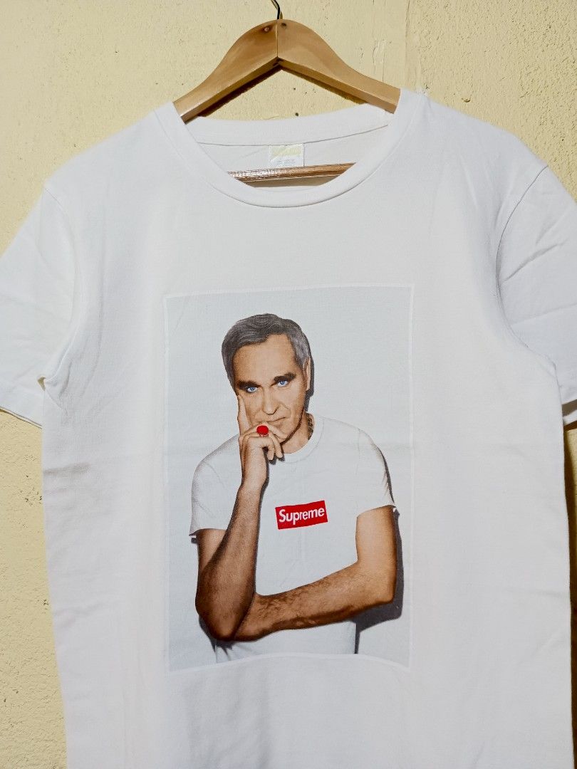 Supreme Morrissey (Category: Activewear) located in San Pablo. Submitted by thriftyjd (Listing ID 1465075155, Image 2). Description: Dimes: L26 x W18.5 Condition/color rate: 9/10 no Issue.