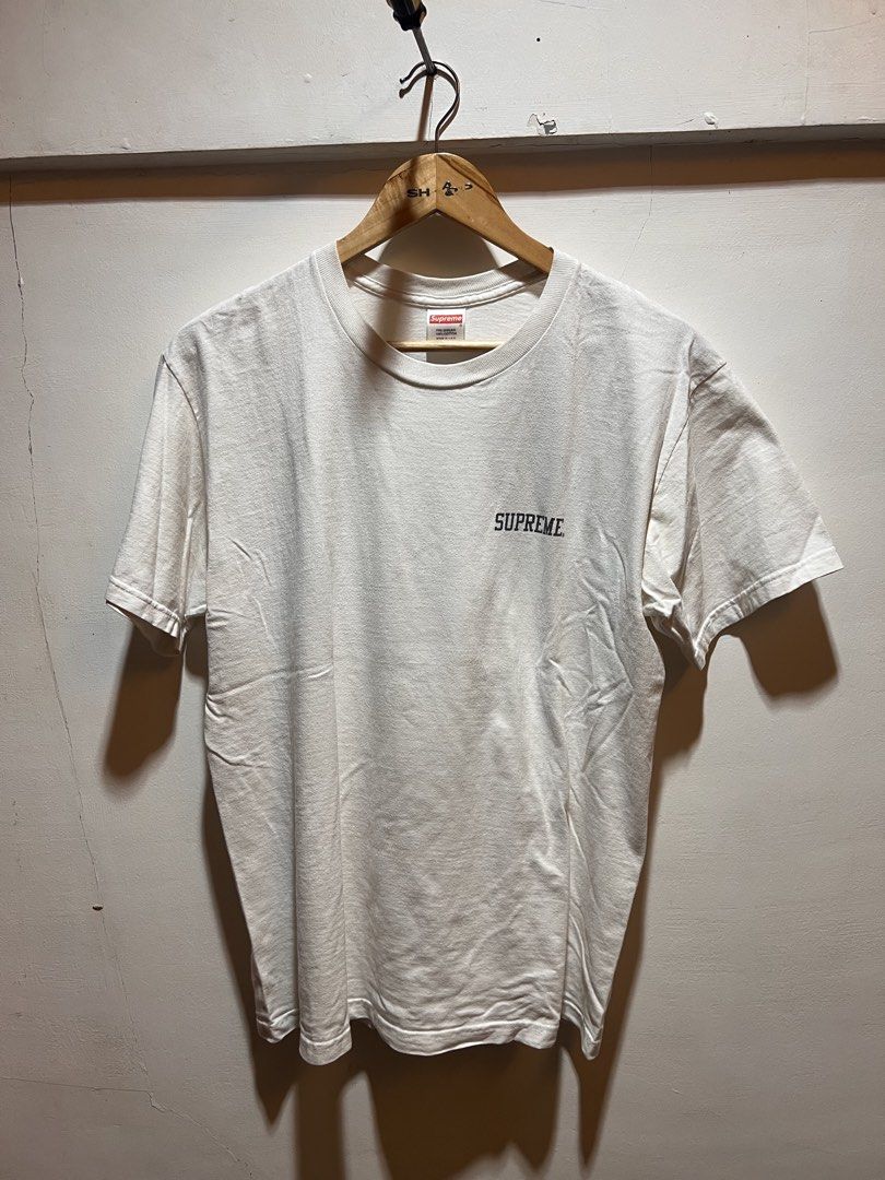 Supreme mother and child (Category: Tshirts & Polo Shirts ) located in San Juan, La Union. Submitted by jeggystyle (Listing ID 1465117109, Image 1). Description: Hairline sa likod Very good condtion Authentic Medium to semi large.