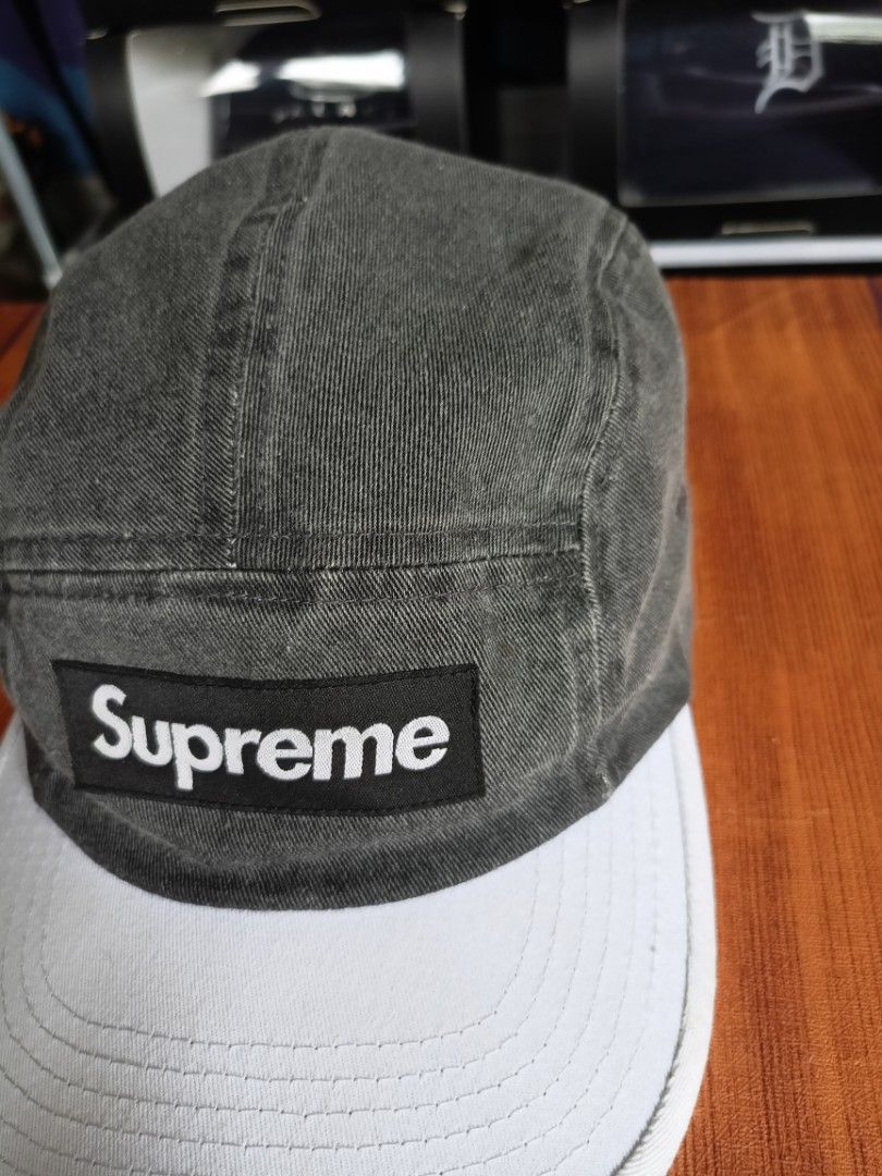 Supreme Pigment 2-tone Camp Cap (Category: Caps & Hats) located in Abucay. Submitted by vcc.plug (Listing ID 1464983085, Image 3). Description: Adult - OSFM Used but still in excellent | Needs rewash.