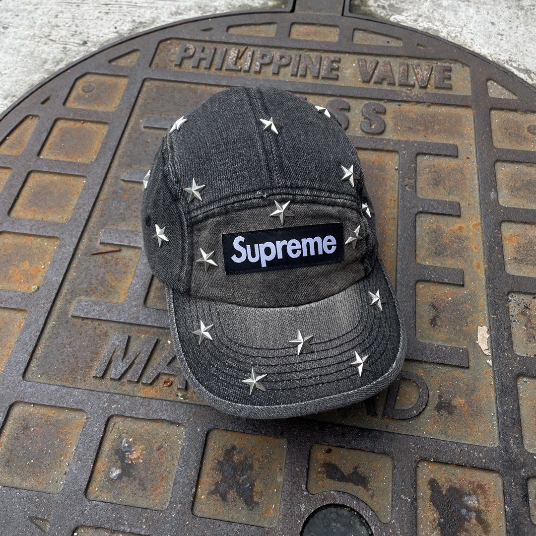 Supreme star camp cap (Category: Announcements) located in Manila. Submitted by l-twokey (Listing ID 1465006046, Image 1). Description: No issue One size.