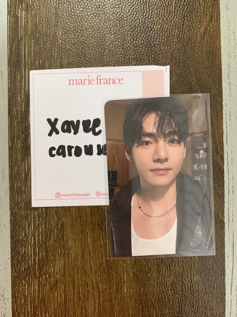 Taehyung Rooted in Music PC (Category: K-Wave Merchandise) located in Quezon City. Submitted by user.jk (Listing ID 1465004413, Image 1). Description: Taehyung (V) Arirang Rooted in Music PC - onhand, ready to ship - xx sensi - payo / 50% nrdp (dop 1 week) loc: qc, mm mod: jnt / meet up (sm north & morayta).