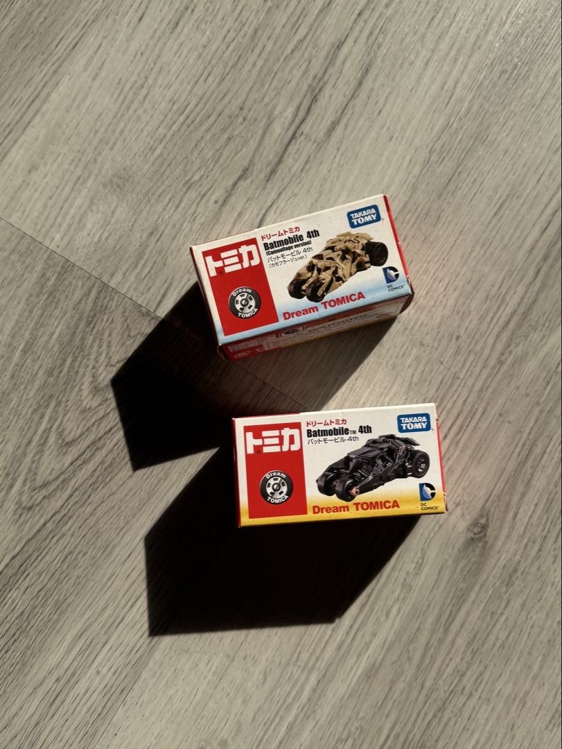 Takara Tomy Dream Tomica Batmobile (Set) (Category: Vehicle & Diecast Models) located in Quezon City. Submitted by garagetoyz01 (Listing ID 1465100756, Image 1). Description: Takara Tomy Dream Tomica Batmobile (Set) Sealed Metro Manila 🛵 Delivery via Lalamove Delivery Fee Shouldered by Buyer Mode of Payment : Gcash or Cash 🔵⚪️ PM for Details if Interested.