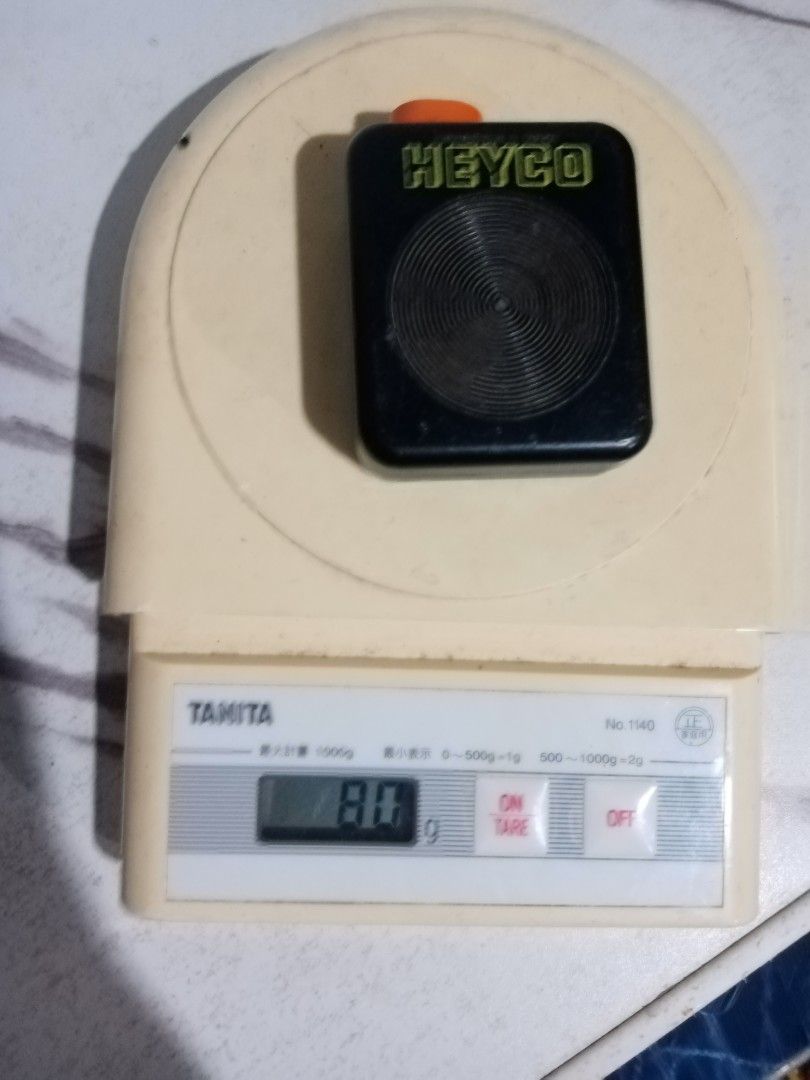 Tanita Kitchen Scale (Category: Home Improvement Tools & Accessories) located in Caloocan City. Submitted by 4kidsstore (Listing ID 1464986508, Image 2). Description: Working Max 1kg Batt operated.
