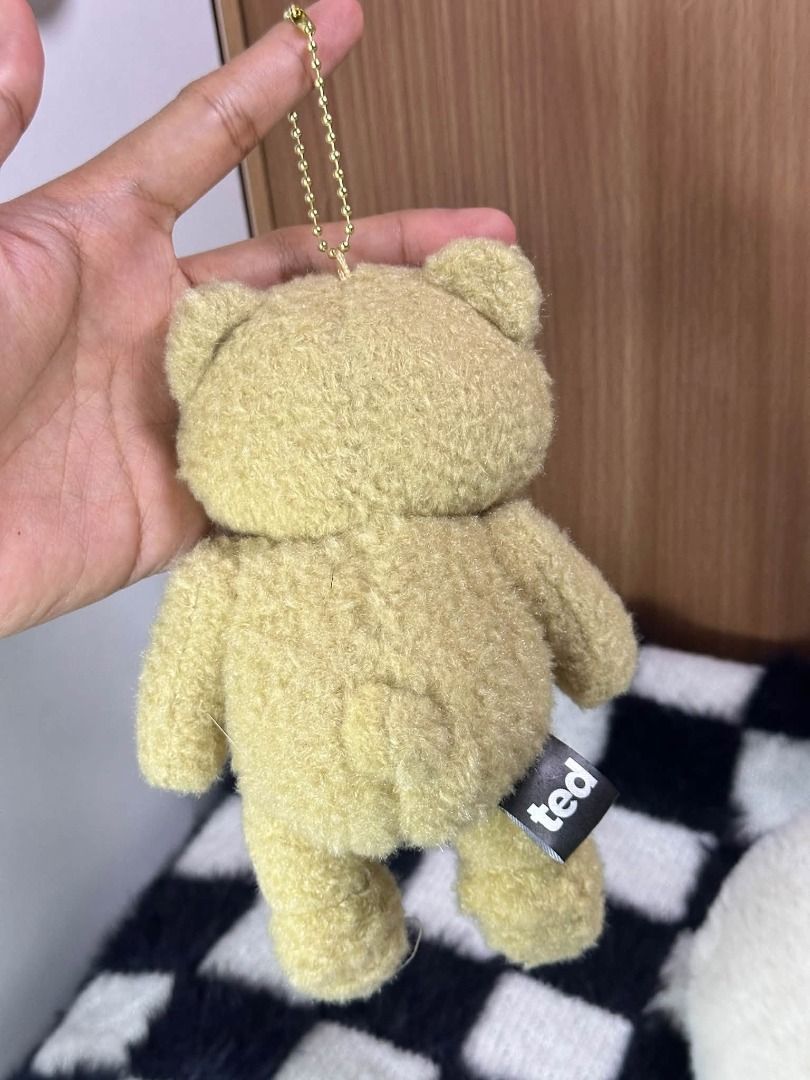 Ted Teddy Bear Bag Charm Strap Keychain (Category: Plushies & Soft Toys) located in Quezon City. Submitted by genie.fluff (Listing ID 1465158244, Image 2). Description: .