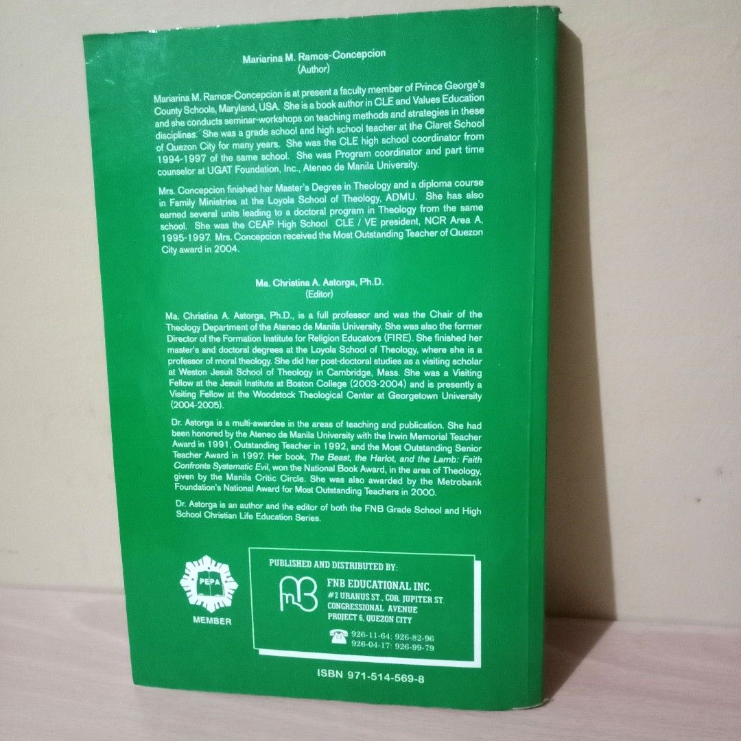 Textbook: ENCOUNTERING CHRIST : NEW TESTAMENT (THIRD EDITION) (Category: Textbooks) located in Bulacan. Submitted by namethesizemkt2 (Listing ID 1465012464, Image 3). Description: .