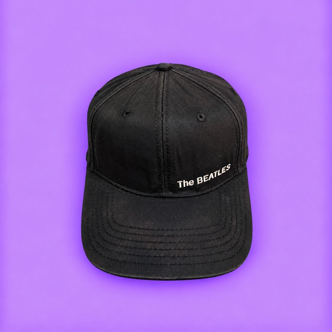 The Beatles Concept One Accessories Black Cap Hat dated 2006 (Category: Caps & Hats) located in Cebu City. Submitted by thrift.thriftly (Listing ID 1465003100, Image 1). Description: condition: excellent issues: minimal fading sa upper brim, sign of use type: buckle type - dadhat.