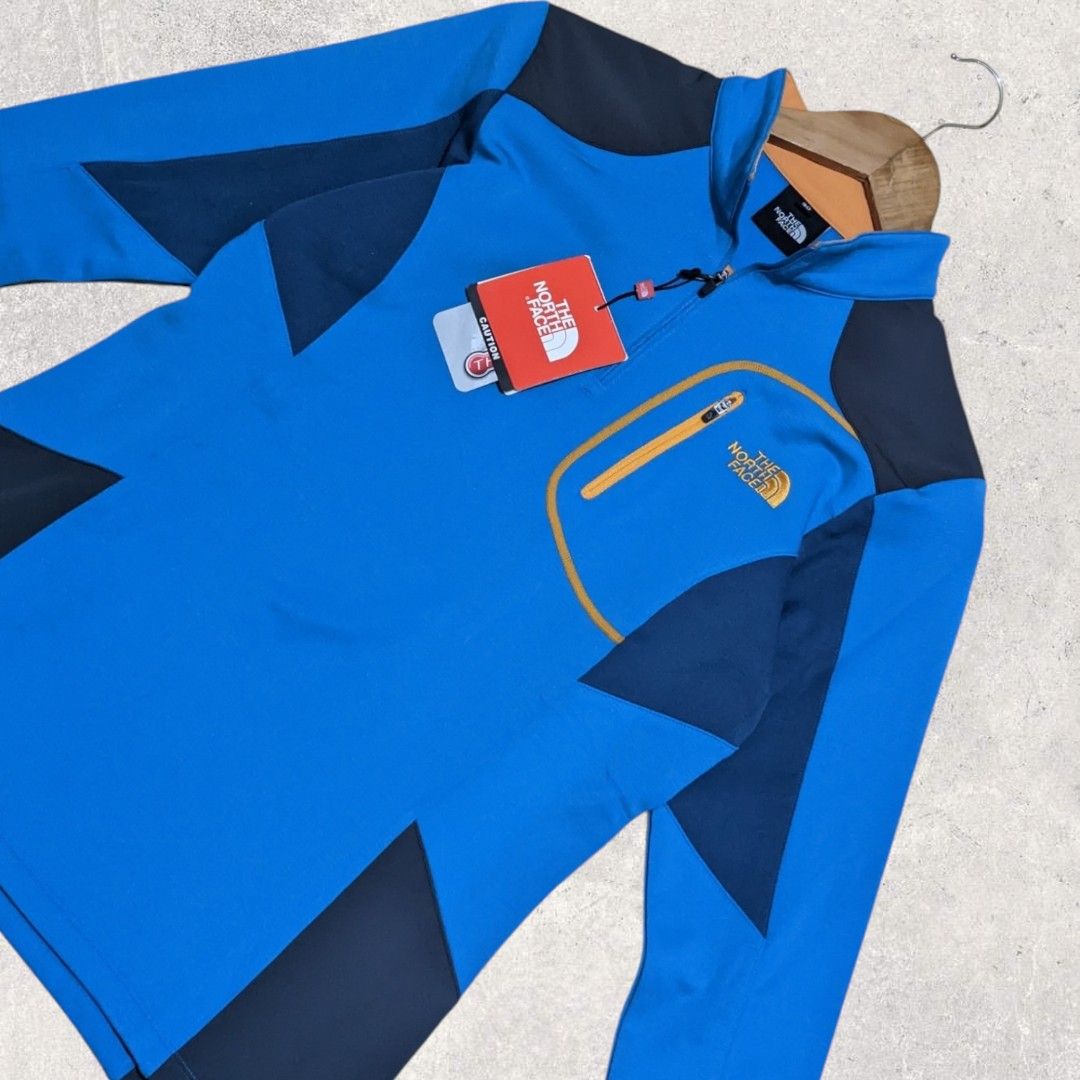 The North Face Blue Jacket (Category: Coats, Jackets and Outerwear) located in San Juan City. Submitted by 4keeps.mnl (Listing ID 1465108915, Image 2). Description: AUTHENTIC ✅ ORIGINAL Condition: 10/10 Small 17x24 Issue: None.