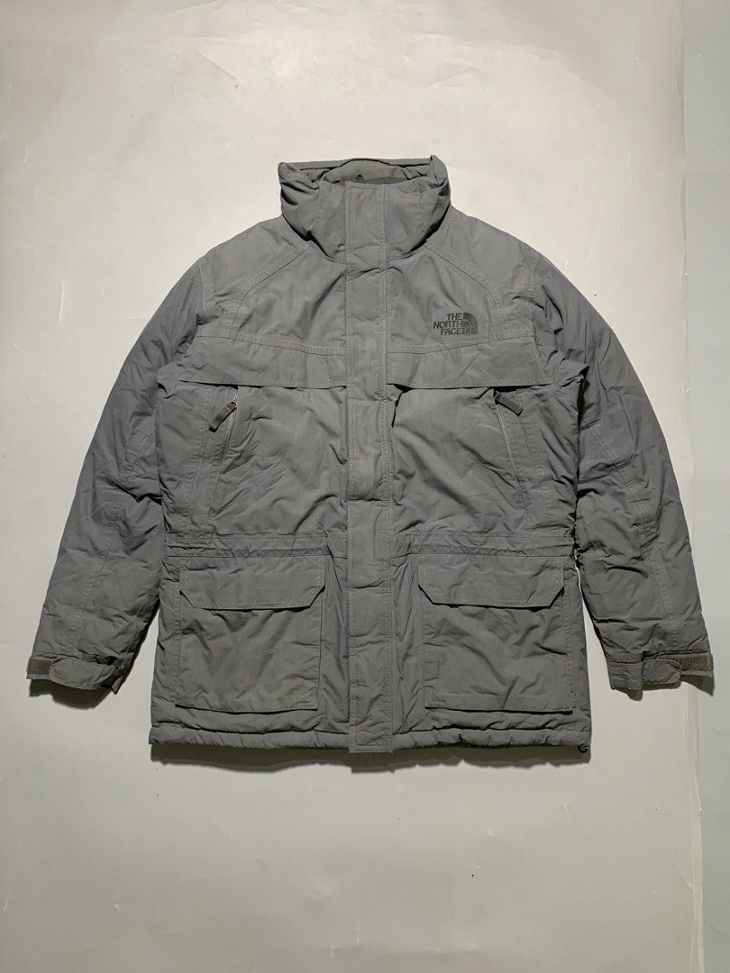 THE NORTH FACE HYVENT DOWN PARKA JACKET GREY (Category: Coats, Jackets and Outerwear) located in Taguig. Submitted by thehookv1 (Listing ID 1464980041, Image 1). Description: THE NORTH FACE HYVENT DOWN PUFFER JACKET SIZE XL BOYS FIT MEDIUM MENS 24x28 pit to pit | shoulder to hem VERY GOOD CONDITION MISSING HOOD ONLY AUTHENTIC DM ME .
