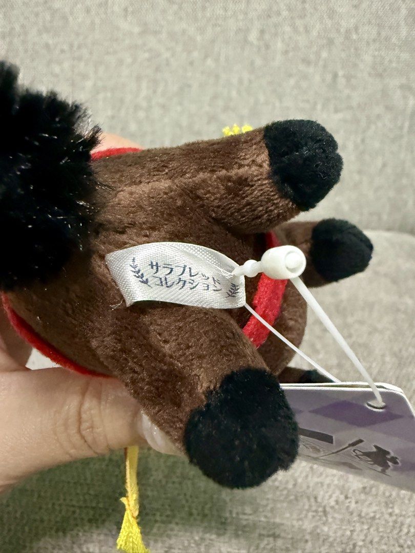 Thoroughbred Collection 15 (Rouge Buck) plush charm (Category: Plushies & Soft Toys) located in Manila. Submitted by bcbg3217 (Listing ID 1464998966, Image 3). Description: ‼️PLEASE READ BEFORE BUYING‼️ Brand new condition with papertag SK Japan merch Plush charm size Authenticity guaranteed No other inclusions Actual photos are posted No other issues or flaws unless stated Please check the photos thoroughly before placing an order JnT regular or
