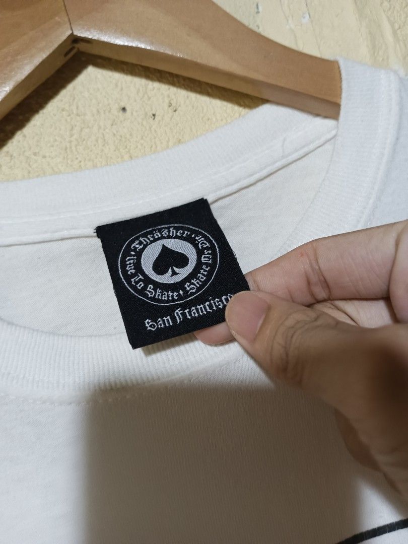 Thrasher (Category: Activewear) located in San Pablo. Submitted by thriftyjd (Listing ID 1465074679, Image 3). Description: Dimes: L29 x W20 Condition/color rate: 9/10 No Issue.
