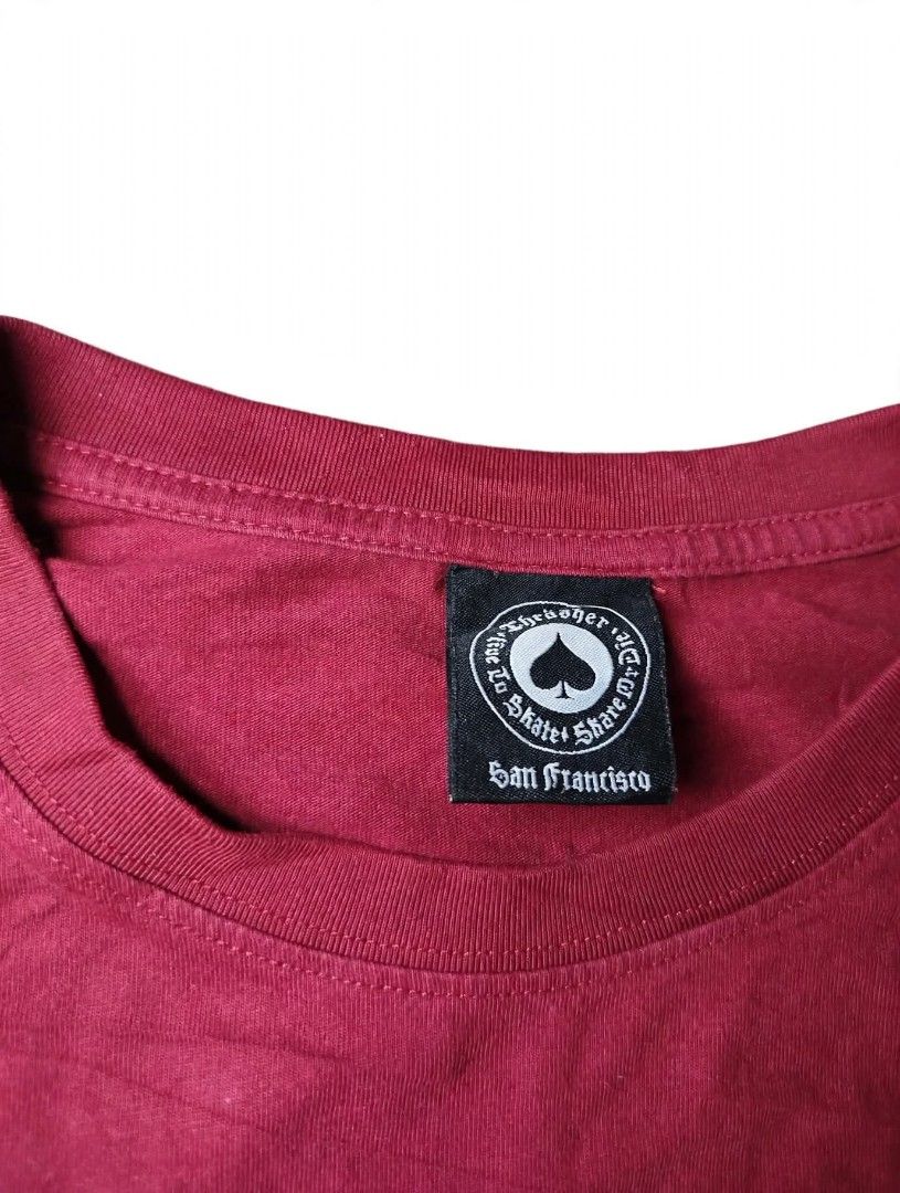 Thrasher magazine shirt 🔥 (Category: Tshirts & Polo Shirts ) located in Cadiz. Submitted by lyle_ejes0120 (Listing ID 1464976507, Image 3). Description: THRASHER MAGAZINE 🔥 Dimes Length 26 Width 21 excellent condition color rate 9.5/10.