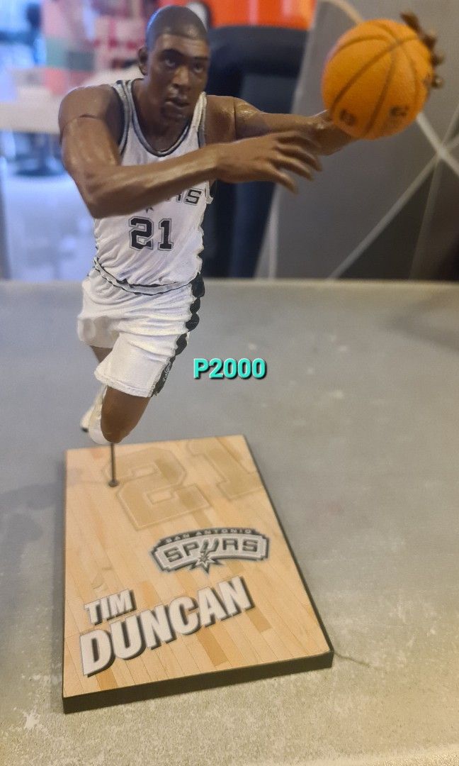 Tim Duncan Mcfarlane (Category: Figurines & Statues) located in San Pedro. Submitted by alecRM (Listing ID 1465030522, Image 1). Description: -Mcfarlane Sportspicks series 6 1:12 scale P2000 Payment Method: GCash/Gotyme/BDO Shipping at Buyer's Expense: LBC/Grab/Lalamove Meetups:San Pedro Laguna Area, Alabang Festival, One Ayala Makati.