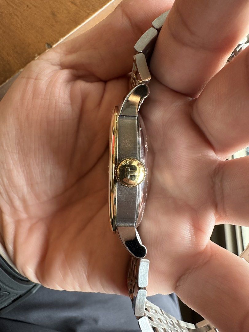 Tissot Le Locle Powermatic 80 (Category: Luxury Watches) located in Makati City. Submitted by _johnpaolo (Listing ID 1465001714, Image 3). Description: Tissot Le Locle Powermatic 80 - Le Locle powermatic 80 two tone yellow gold (PVD coating) - Sapphire crystal with see-through exhibition case back - Swiss Automatic movement - 80 hours power reserve - Butterfly clasp with push-button - Complete with box, pouch bag, manuals and papers. - Used but i