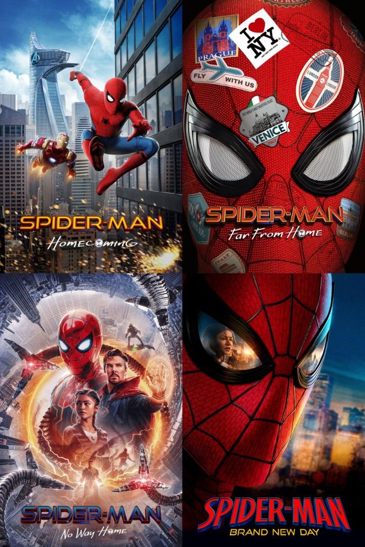Tom Holland Spider-man Quadrilogy (Category: Media Streamers & Hubs) located in Caloocan City. Submitted by ddigitals (Listing ID 1465118825, Image 1). Description: Spider-man: Homecoming Spider-man: Far From Home Spider-man: No Way Home Spider-man: Brand New Day 4 movies for 100 Will be sent via drive link.