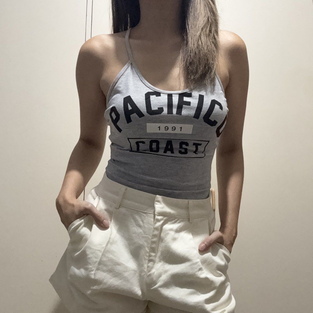 Topshop Gray Tank Bodysuit (Category: Sleeveless) located in Antipolo. Submitted by nicnicbg (Listing ID 1465039022, Image 2). Description: .