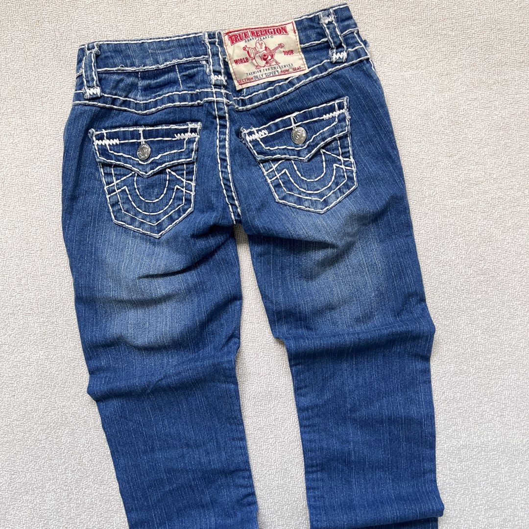 true religion bootcut denim pants (Category: Jeans) located in Limay. Submitted by budolfindsrawrawr (Listing ID 1465079121, Image 2). Description: true r3ligi0n bootcut denim pants - w25/27 r7 h17 l34 lo6 .