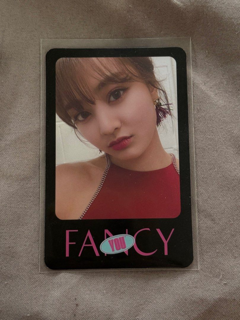 TWICE Jihyo photocard (Category: K-Wave Merchandise) located in Malaybalay. Submitted by zowstash (Listing ID 1465046968, Image 1). Description: ꒰১ ໒꒱; WTS / SELLING - TWICE Jihyo Photocard ഒ·˚Legit item, pulled straight from the album! ♡ Jihyo — FANCY Album Condition: [mint, kept with sleeve] Price: ₱150 MOD: strictly meet-up ! MOP: COD or gcash pm for deets.
