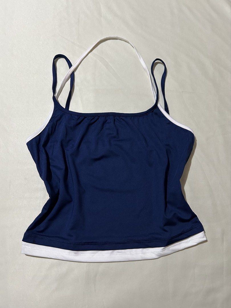 two-toned cami top (Category: Sleeveless) located in Pagadian. Submitted by yowna_declutters (Listing ID 1465054866, Image 1). Description: very good as new! — loc: pagadian city, mindanao payment first.