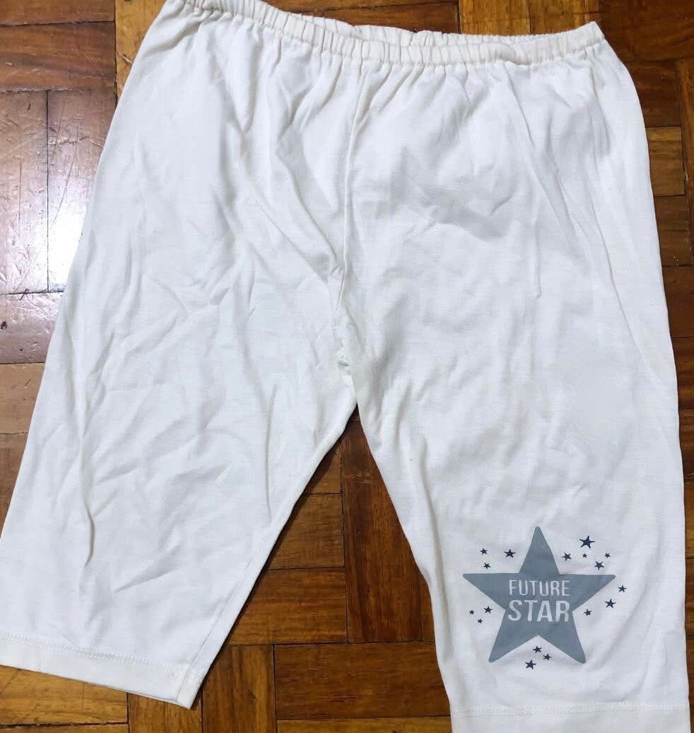 [U] Basics - Pajama pants “FUTURE STAR” (Category: Babies & Kids Fashion) located in San Juan City. Submitted by ttanmien (Listing ID 1465038986, Image 1). Description: ⚜️✨⚜️✨⚜️✨⚜️✨⚜️✨⚜️ 💁🏻‍♀️SELLING PRICE: ₱50 Original Price: Around ₱200 💁🏻‍♀️Size: Width x Length = 20 inch x 17 inch Waist(width measurement) Garterized stretchable size waist Waist to bottom (length measurement) Tag size: 18months (May fit kids from 1years old to 4 years old d