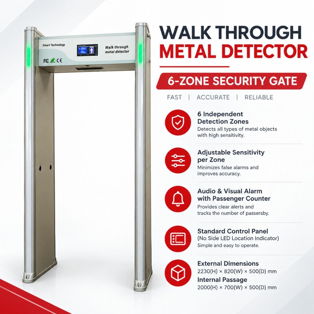 ub400 walk through metal detector 6zones (Category: Other Security Devices) located in Makati City. Submitted by one-shop.mkt (Listing ID 1464982223, Image 1). Description: 🌏 We Can Deliver Nationwide 👉 AP Cargo, LBC & Lalamove (🛳️ Sea /✈️ Air Freight) ✅ 💯 Guaranteed Seller ✅ High Quality Products ✅ 💯 Legit Distributor ✅ Complete Documents 📩 Message us now for price, specifications, and availability..