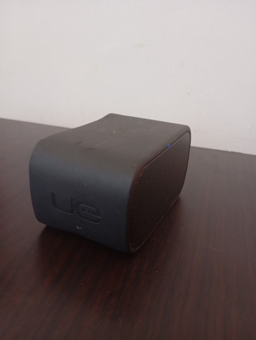 UE logicool (Category: Portable Music Players) located in Las Pinas. Submitted by quick_deals_great_finds2 (Listing ID 1465011438, Image 2). Description: Original good working condition BT battery ok Damage back part does not affect sound.