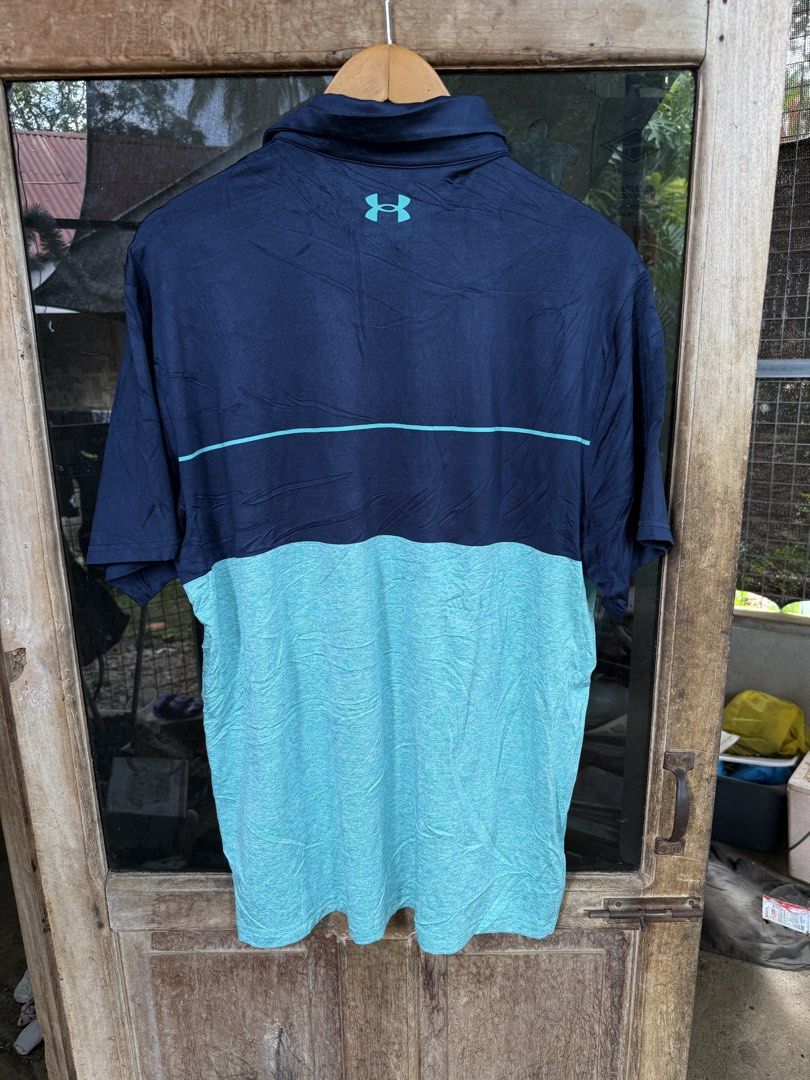 UNDER ARMOUR poloshirt (Category: Tshirts & Polo Shirts ) located in Manolo Fortich. Submitted by thriftacktoe34 (Listing ID 1465032563, Image 2). Description: Like new condition Size Large Dimes W22 x L29 FREE shipping fee.