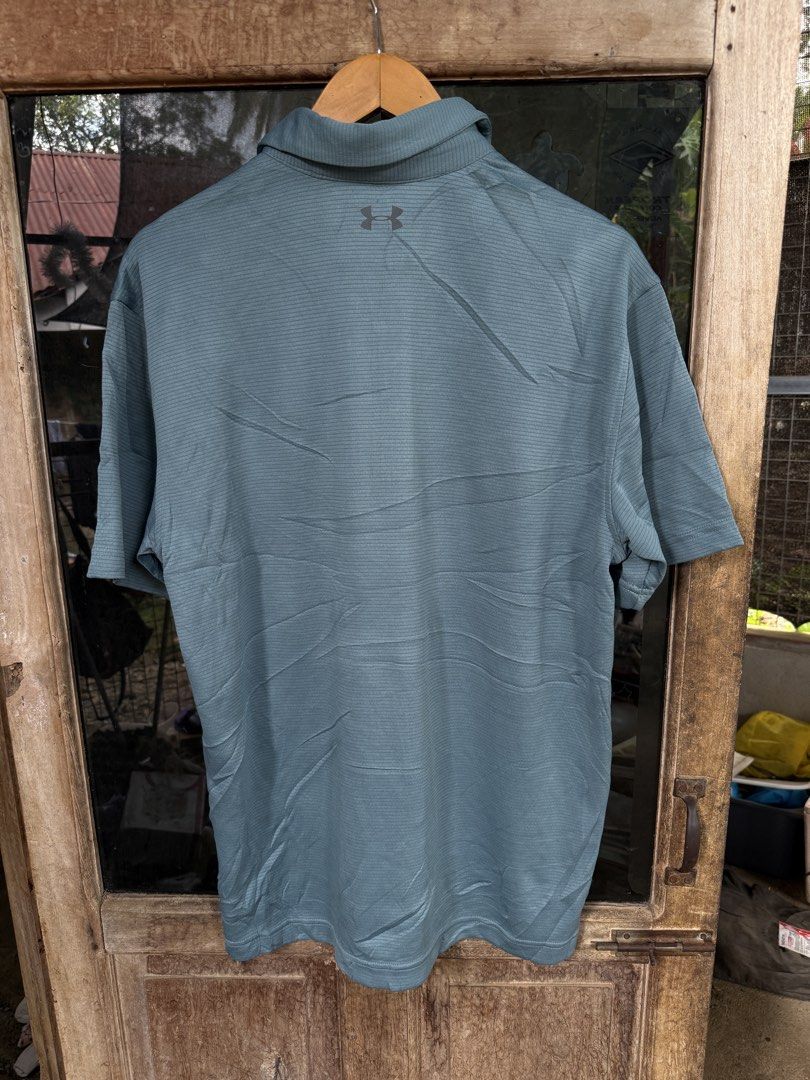 UNDER ARMOUR poloshirt (Category: Tshirts & Polo Shirts ) located in Manolo Fortich. Submitted by thriftacktoe34 (Listing ID 1465032813, Image 2). Description: Like new condition Size Large Dimes W22 x L29 FREE shipping fee.