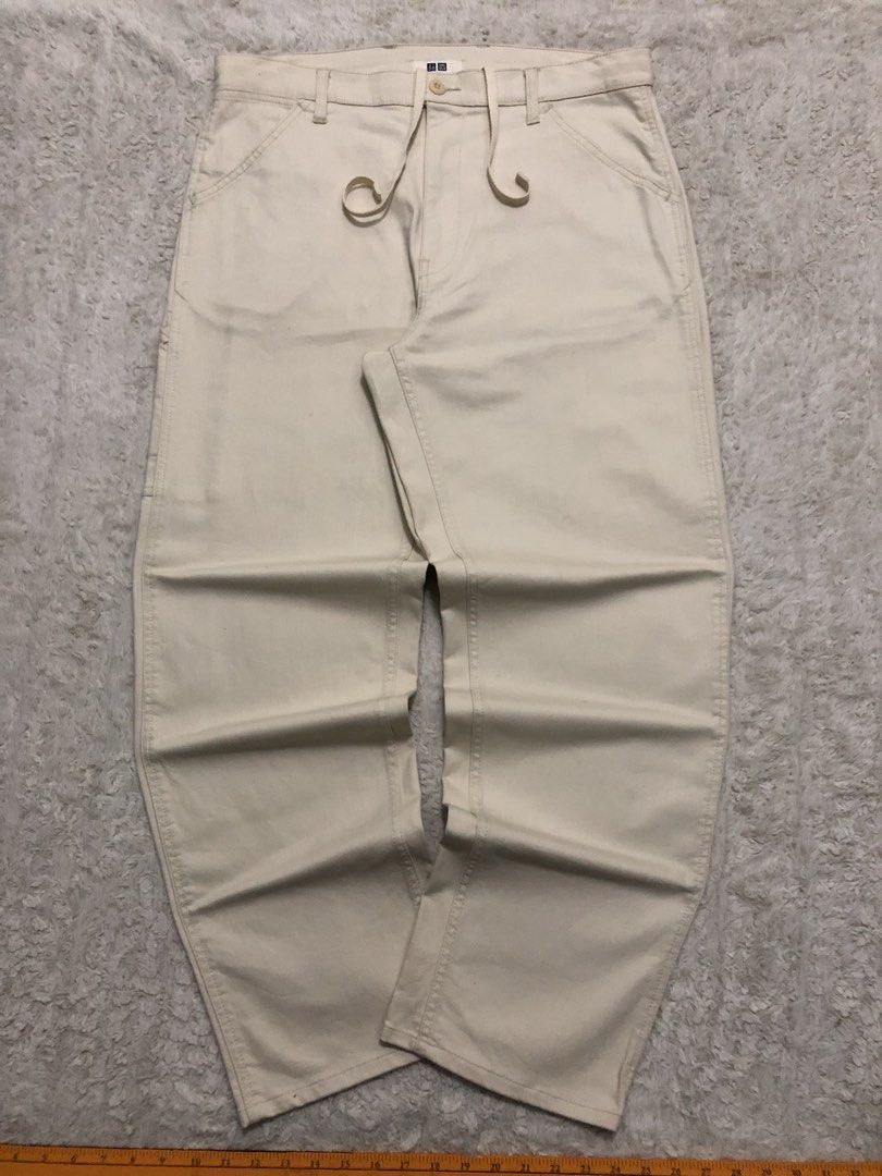 UNIQLO CARPET JEANS (Category: Jeans) located in Canaman. Submitted by thriftmoboss (Listing ID 1465006525, Image 2). Description: 📌UNIQLO CARPENTER PANTS cotton 100% Hard denim 95% Crispy condition ✅ Made in China🇨🇳 W-36 L- 42 T-12 Hem-9 As new condition✅ Crisp condition✅ NO issue Price:1,300🏷 ‎ ‎•✅PLUS SHIPPING FEE (+75) ‎•🔵MOP: G CASH ‎•🟥COURIER: JnT ‎•📍LOC:Magsaysay, Naga city ,Camarines Sur 🌫️.