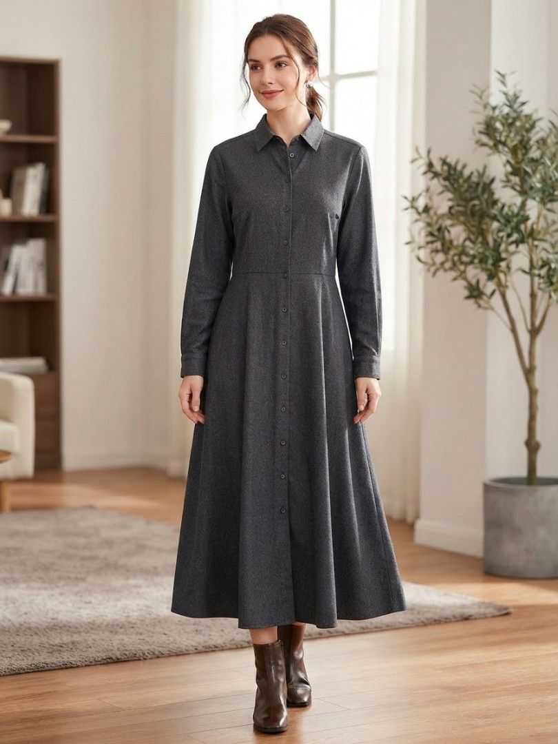Uniqlo Dress (Category: Dresses) located in Santa Cruz. Submitted by deenem (Listing ID 1464981255, Image 1). Description: Bust: 34-35 Waist:28-29 Lenght: 41.