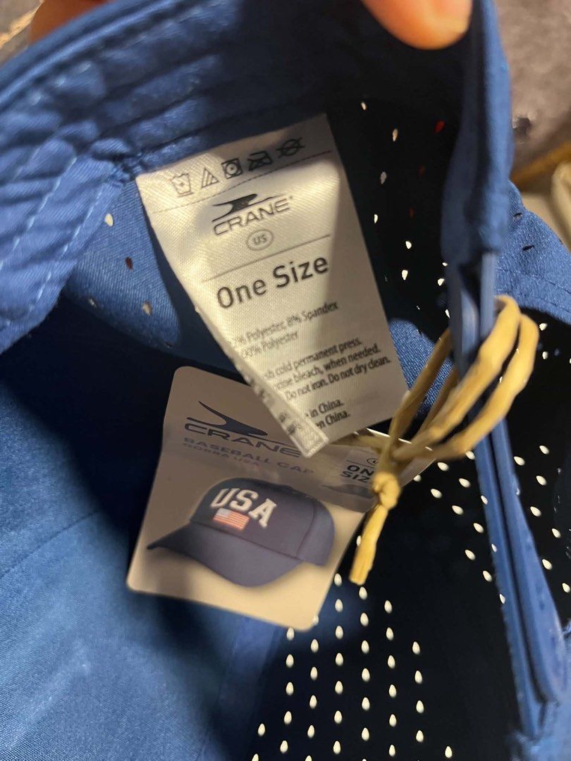 Usa cap (crane brand) original from usa (Category: Activewear) located in Caloocan City. Submitted by trebdy01 (Listing ID 1464992012, Image 3). Description: One size fit for all.