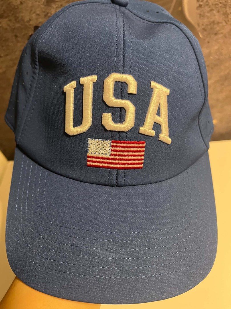 Usa cap (crane brand) original from usa (Category: Activewear) located in Caloocan City. Submitted by trebdy01 (Listing ID 1464992012, Image 1). Description: One size fit for all.