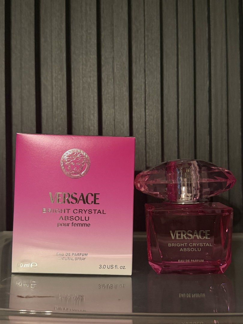 Versace Bright Crystal Absolu 90mL EDP (Category: Fragrance & Deodorants) located in Rizal. Submitted by maccluxfinds (Listing ID 1465045781, Image 1). Description: Versace Bright Crystal Absolu 90mL EDP With box, brand new, unsprayed Guaranteed authentic or your money back! MOP: BDO/BPI Delivery fee c/o buyer. .
