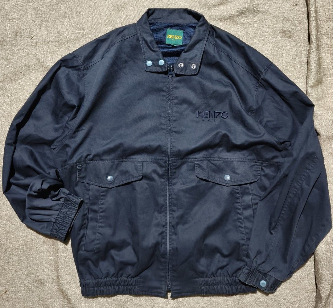 Vintage KENZO GOLF HARRINGTON JACKET (Category: Luxury Apparel) located in General Santos City (Dadiangas). Submitted by prins_thrifts101 (Listing ID 1465106900, Image 1). Description: This item was bought sa Japan Surplus!! ‎Size L ‎•Dimes In inches ( 24x26) ‎•Color rate 8.8/10 ‎•Excellent Condition ‎•Issue: sa last pics ‎ ‎Unli vouch unli vc with item ‎Payment first Jnt or Cod LBC ‎+SF ‎LOCATION: General Santos City, Mindanao, 9500 ‎ ‎📍 DISCLA