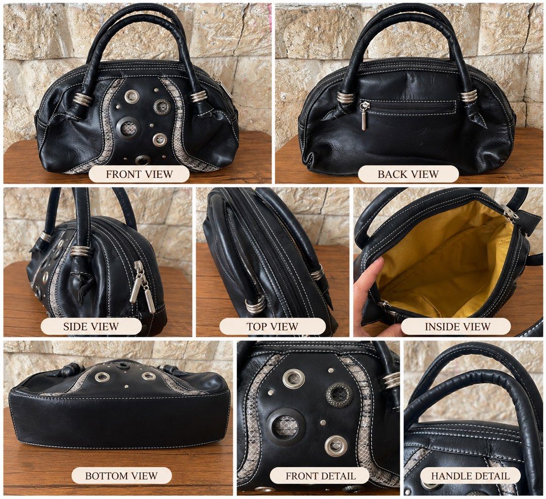 vintage leather handbag L7x11 (Category: Tote Bags) located in San Fernando. Submitted by japansurpluselyu (Listing ID 1465076258, Image 1). Description: .