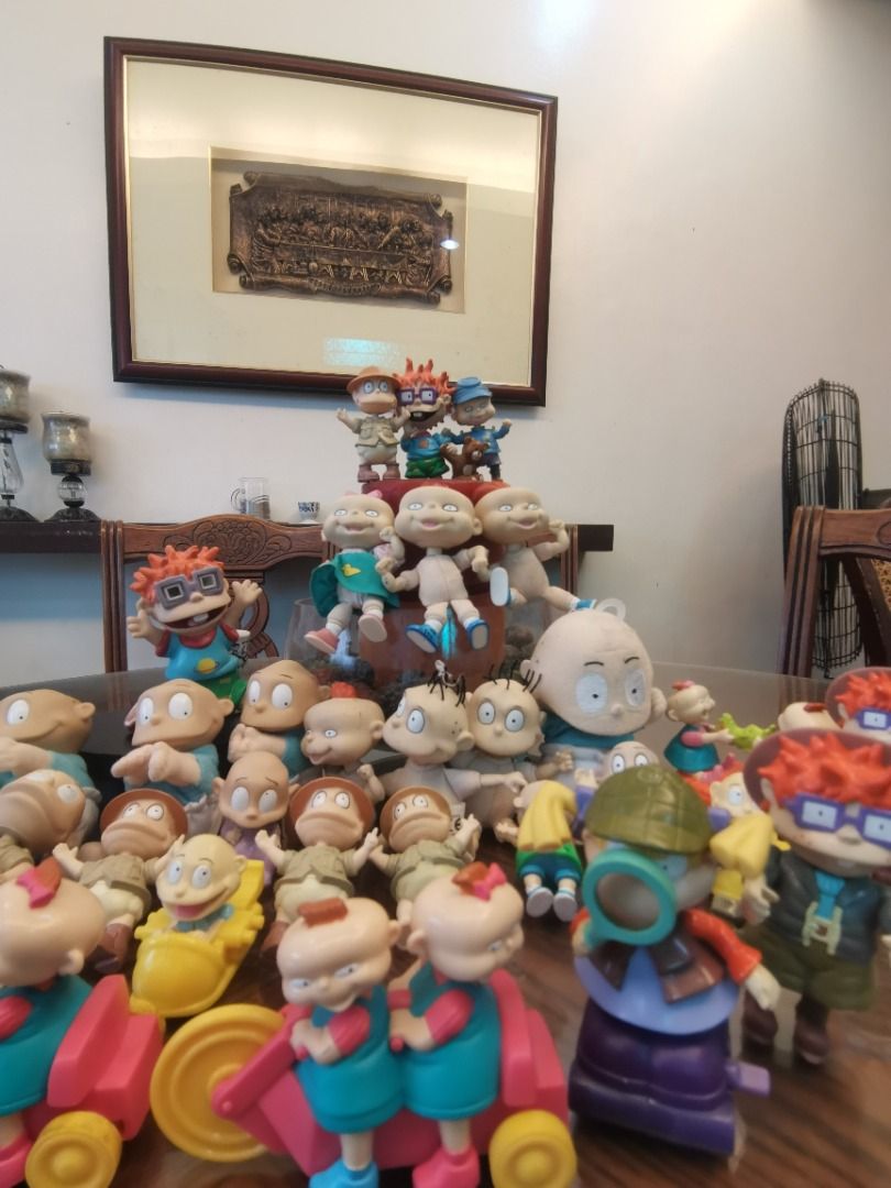 Vintage rugrats (Category: Plushies & Soft Toys) located in Tarlac. Submitted by la.figz (Listing ID 1462813777, Image 1). Description: Vintage rugrats Promotional burger king toys Mix of plush/vinyl toy Location tarlac .