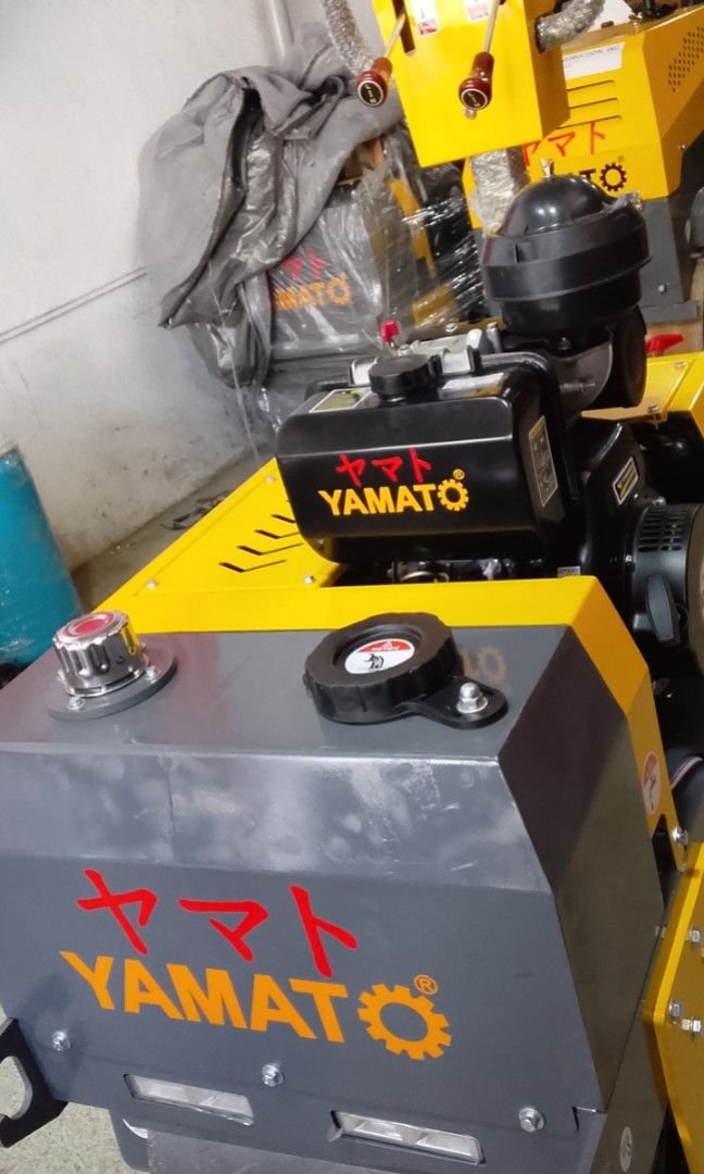 Walk behind mini pison (Category: Announcements) located in Manila. Submitted by mightystone_e27faa (Listing ID 1464972901, Image 2). Description: YAMATO WALK BEHIND VIBRATORY MINI PISON DOUBLE DRUM / 600KG DIESEL ENGINE 12HP PRODUCT MODEL: 600 RATED POWER: 12HP WALKING SPEED: 400/min DRIVE WAY: STATIC HYDRAULIC WALK WAY: TWO WAY STEEL WHEEL SIZE: 400 X 600MM VIBRATION FREQUENCY: 70HZ VIBRATION FORCE: 20KN CLIMBING ABILITY: 30% ENGINE SPECS MODEL