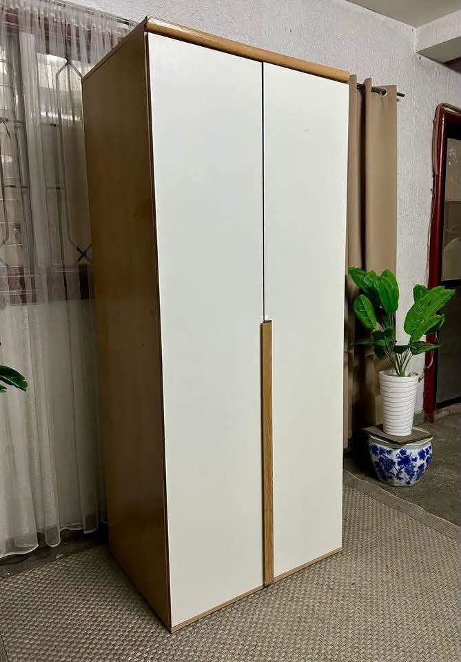 Wardrobe (Category: Shelves, Cabinets & Racks) located in Meycauayan. Submitted by marygracecasimiro (Listing ID 1465079096, Image 3). Description: Imported White Wardrobe Cabinet from Japan P10,000 Lang suki 31x22x71in Heavy duty No issue Minor Scratch From Japan ♥️ #WardrobeCabinet #quality #japansurplus #affordable #highlightseveryonefollowers.